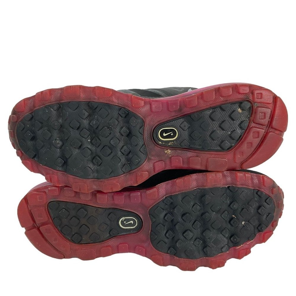Nike Shoes Womens Size 7.5 Black Air Max + 2 Running Shoes Black 487679-006 Mesh - Picture 8 of 9